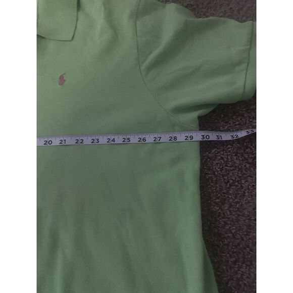 Ralph Lauren Polo Shirt Mens 3XB XXXL BIG Green Short Sleeve 100% Cotton - Picture 9 of 11